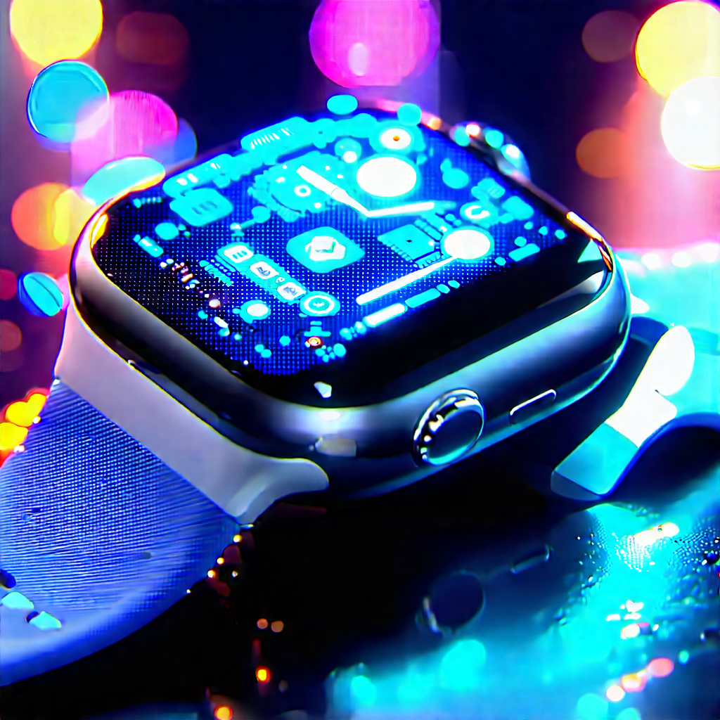 Smart watch with holographic display