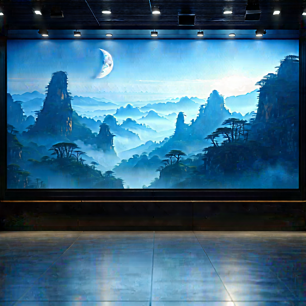 Entertainment Technology In Tech Office With Large Painting