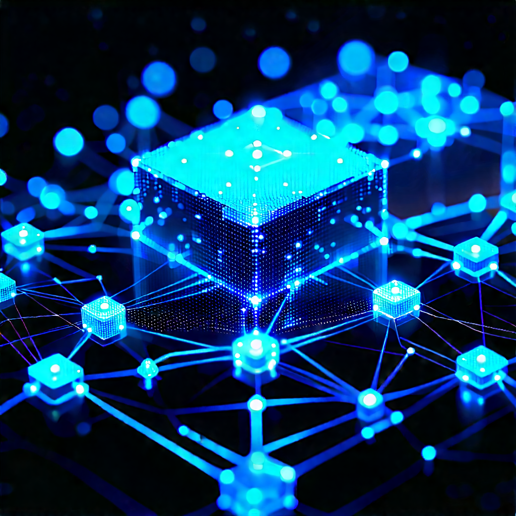 Blockchain network visualization