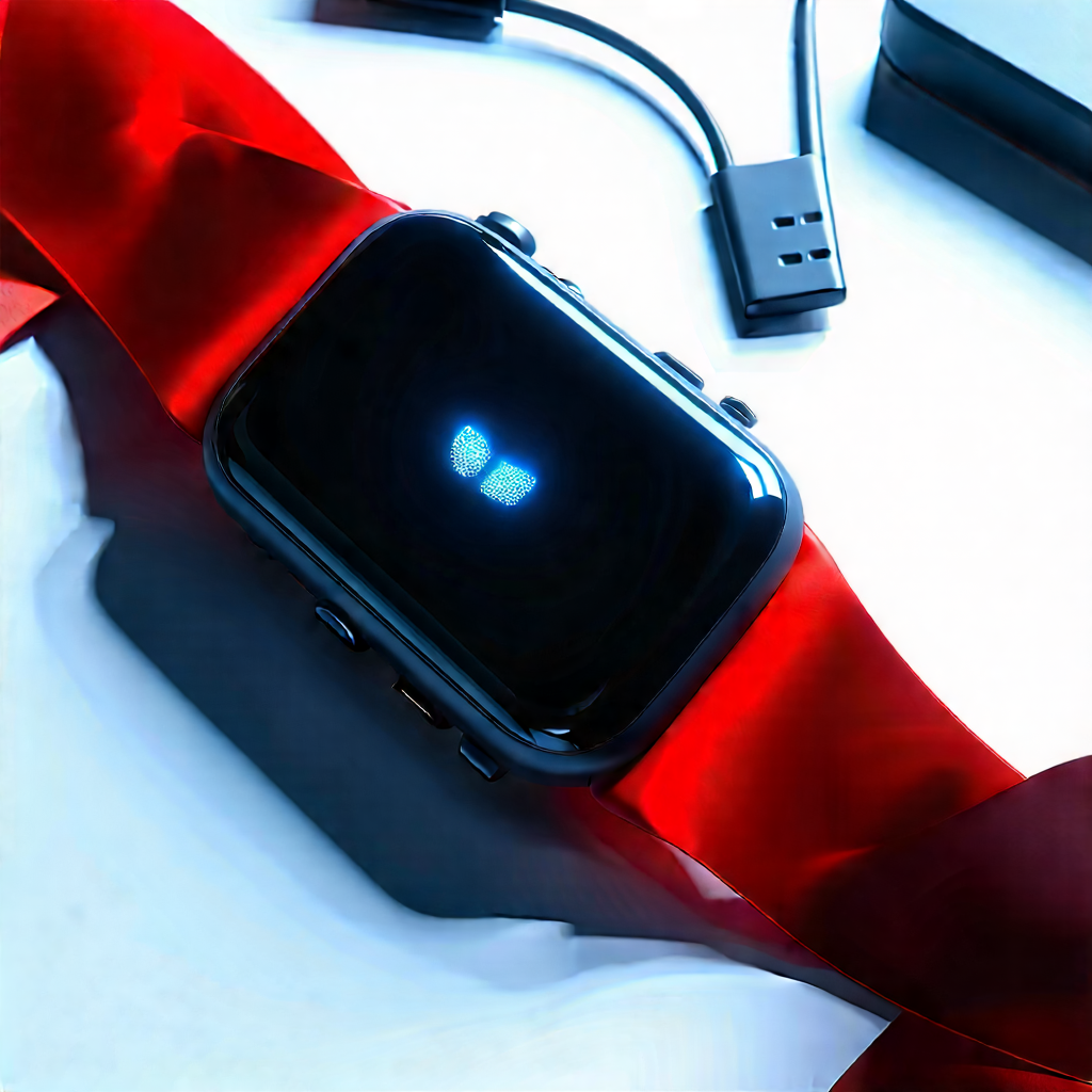 Innovative Wearable Device Design With Black Apple