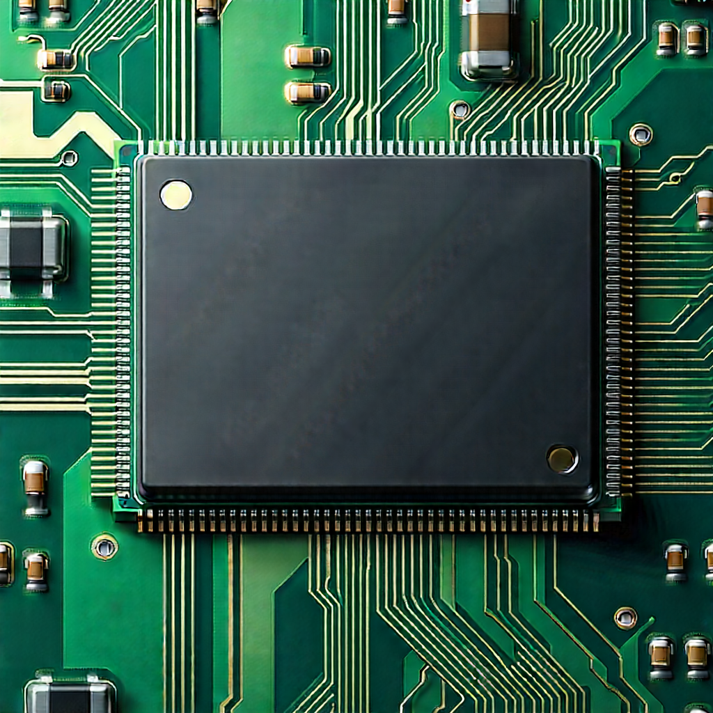 Close-up of memory module