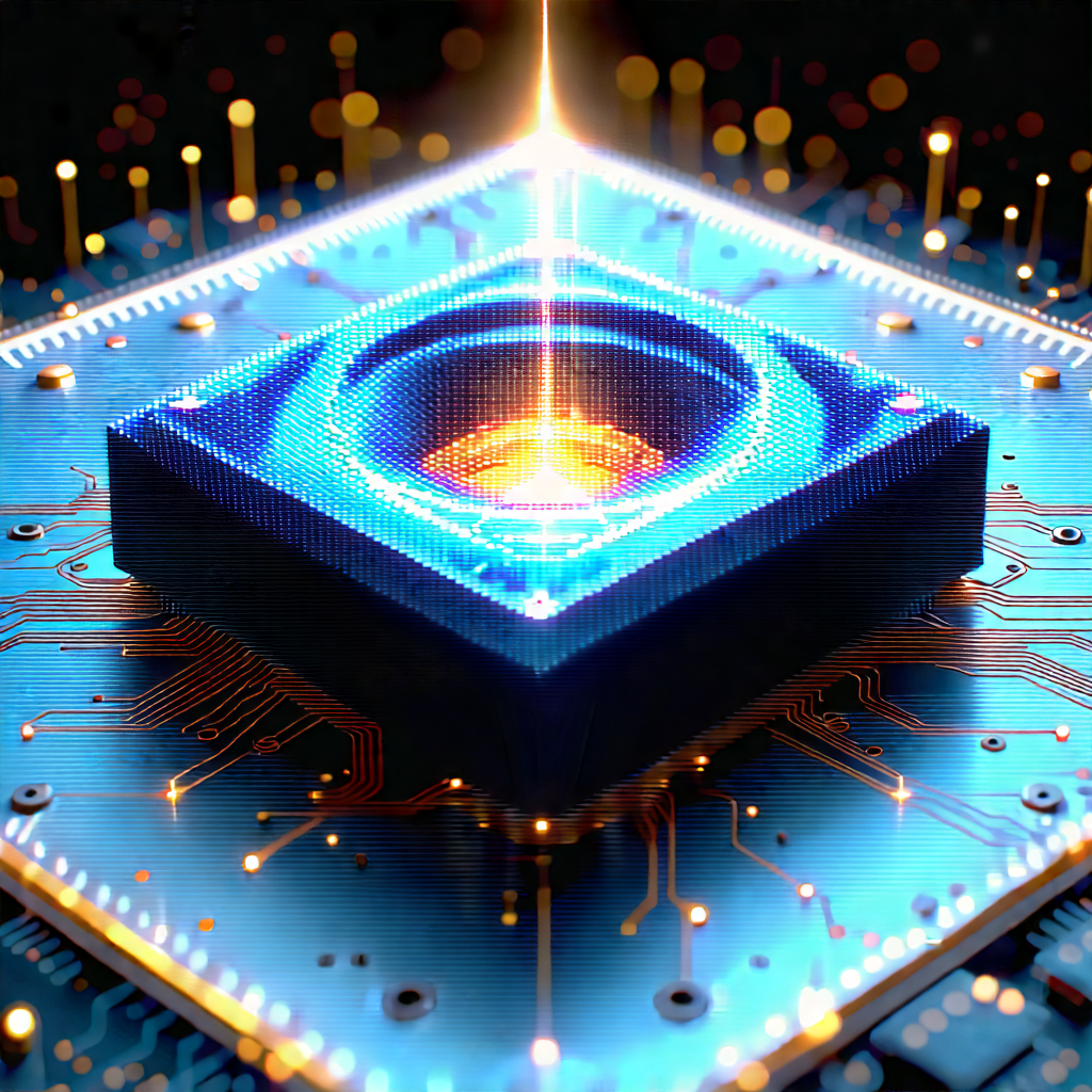 Quantum computer with digital particles