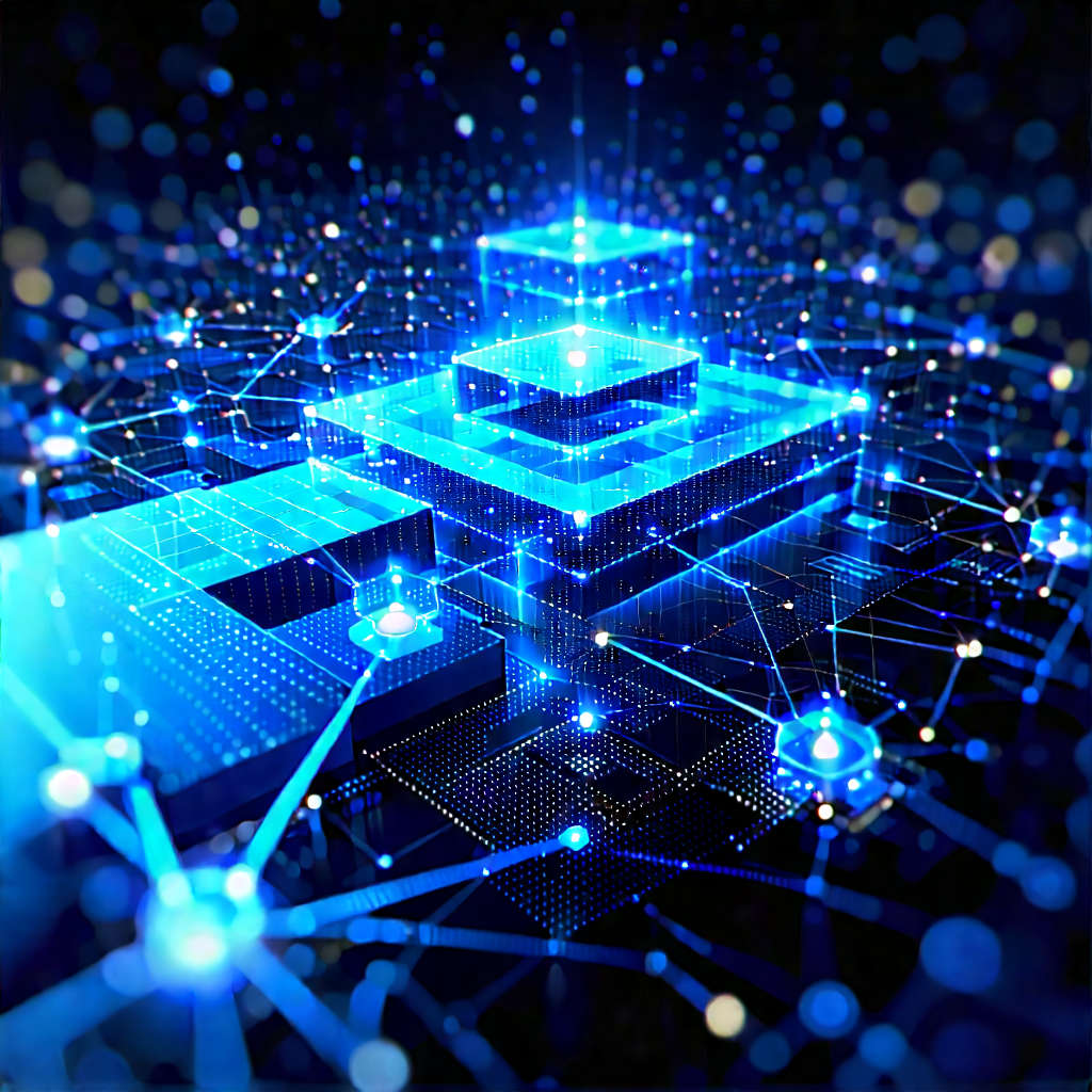 Blockchain Network Visualization With Representation Blue