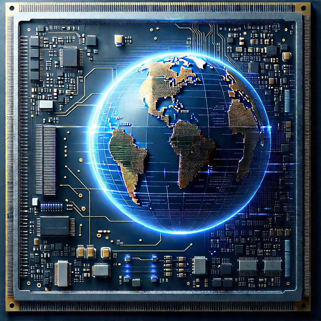 Microchip With Laser Scanning With Computer Chip