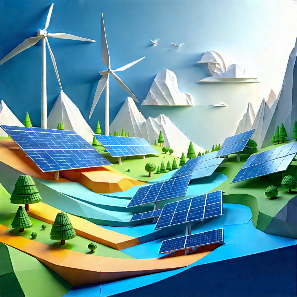 Innovative Renewable Energy Design With Image, There