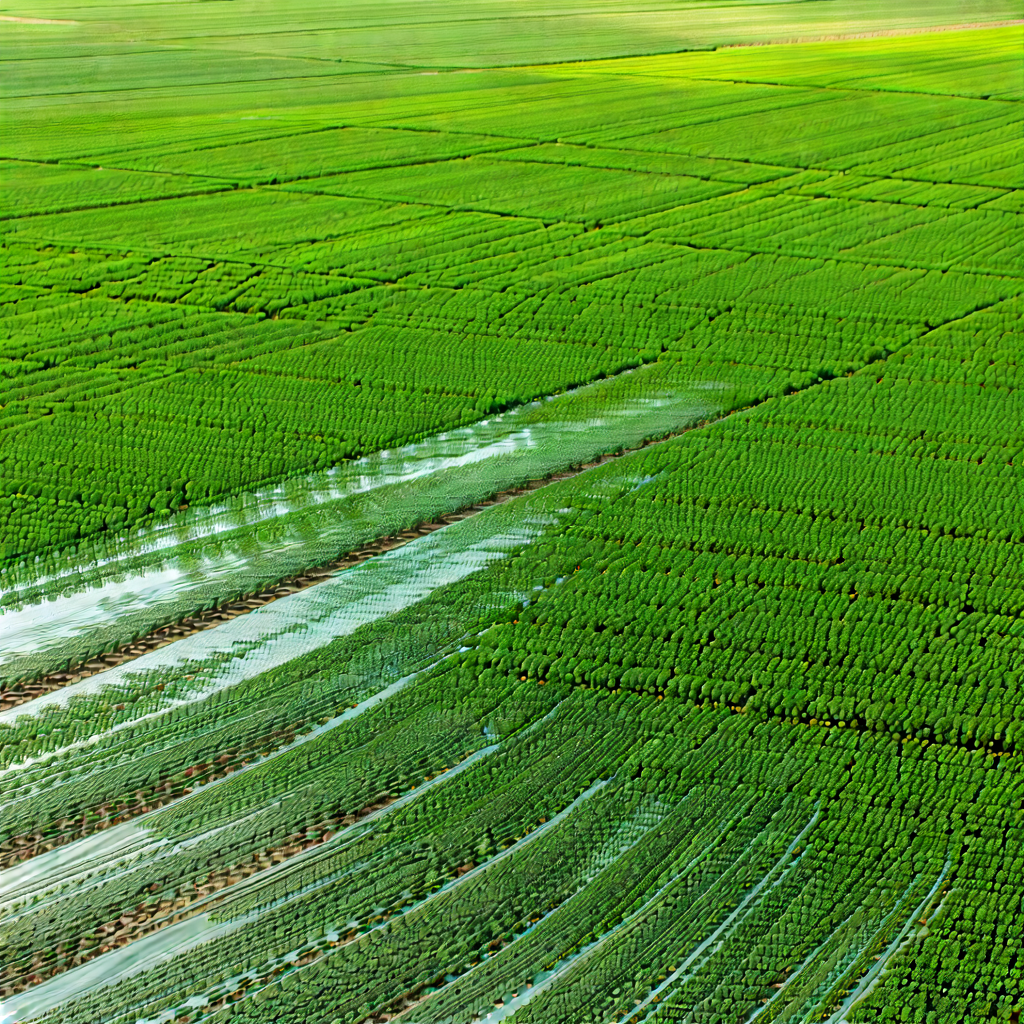Agricultural Technology In Field Deployment With Large, Lush