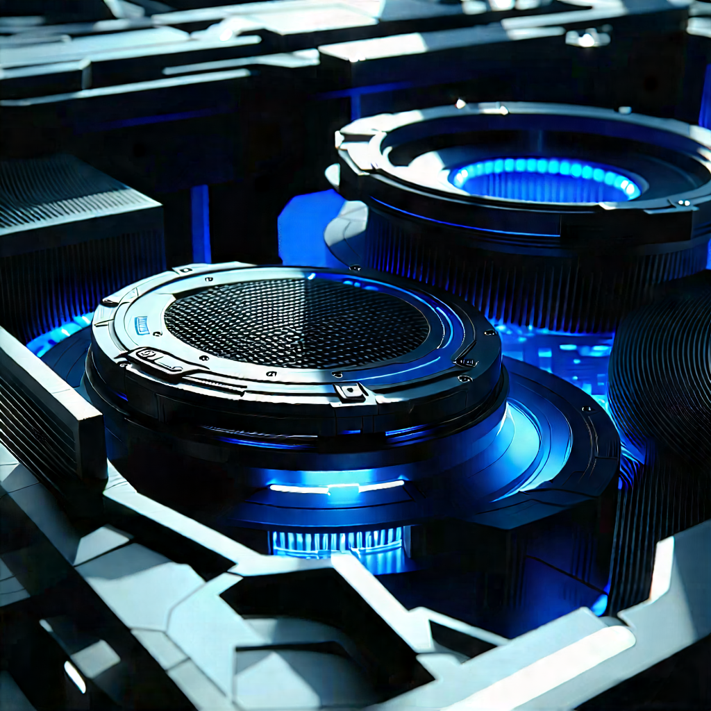 Close-up of cooling system