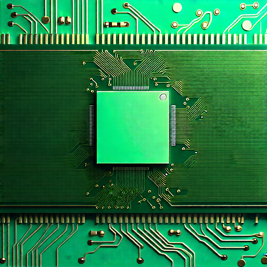 Close-up of electronic circuit