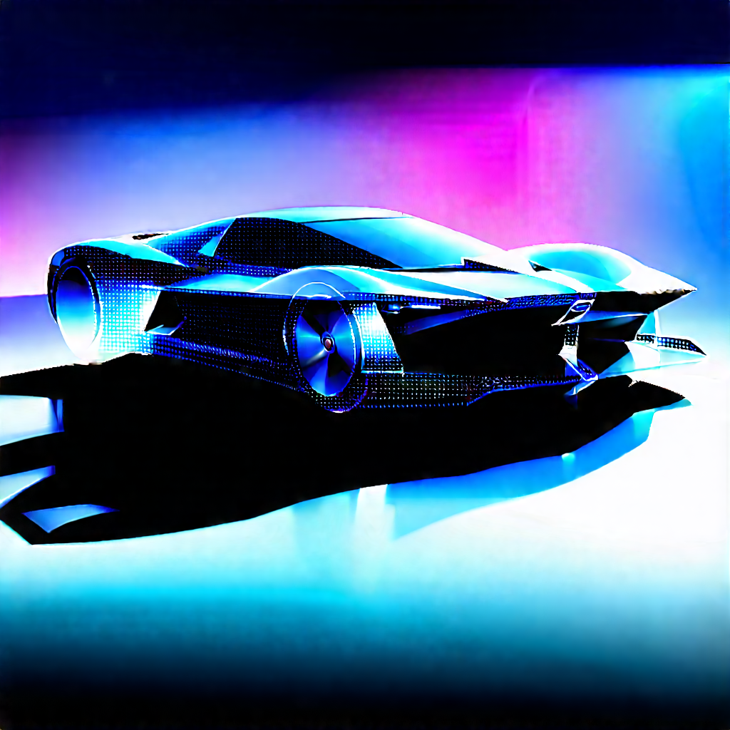 Automotive Technology In Tech Office With Futuristic Sleek