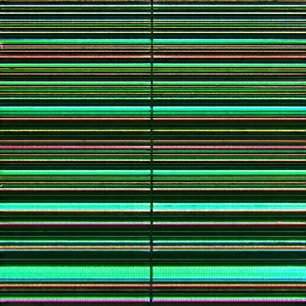 Close-up of sensor array