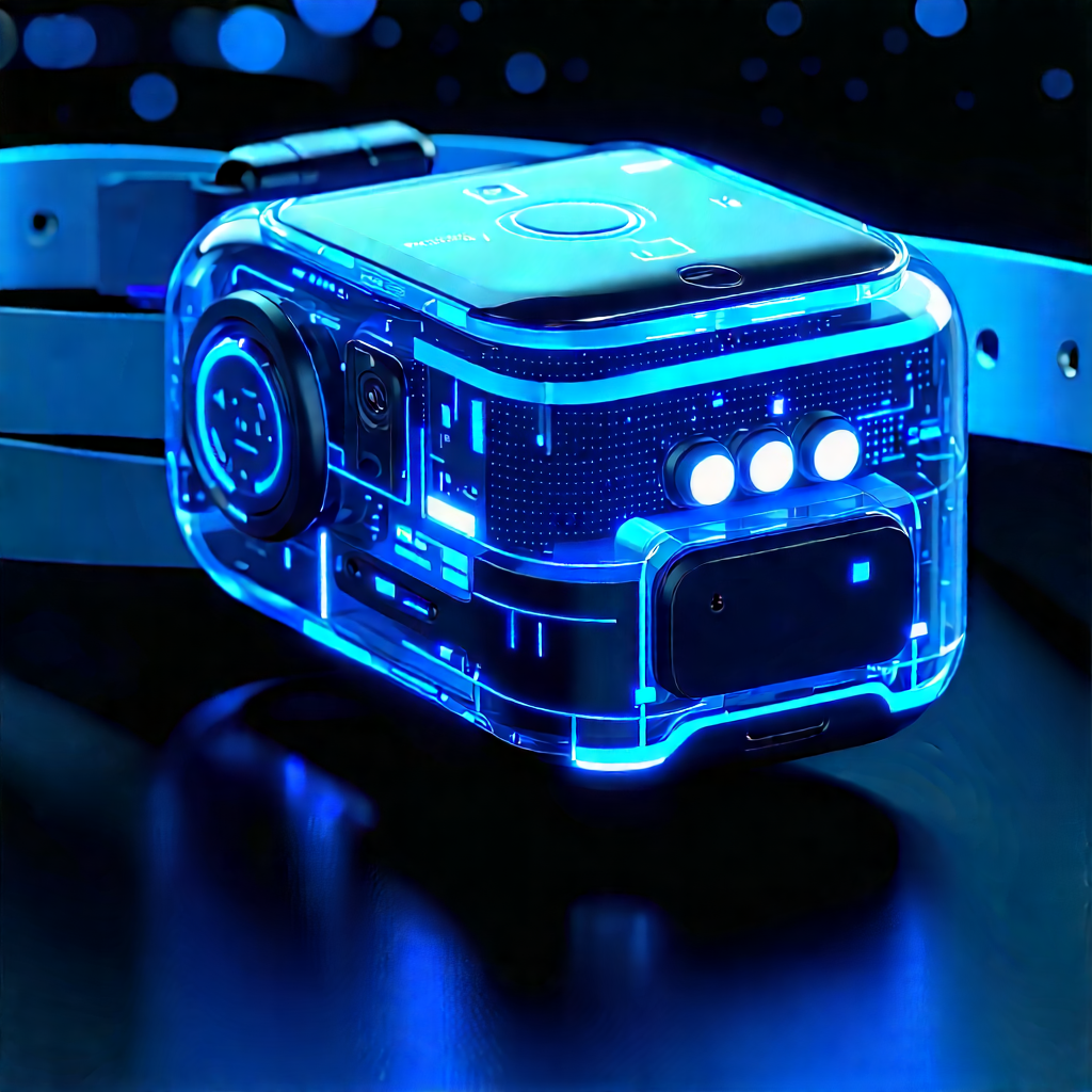 Innovative Wearable Device Design With Futuristic-looking Camera
