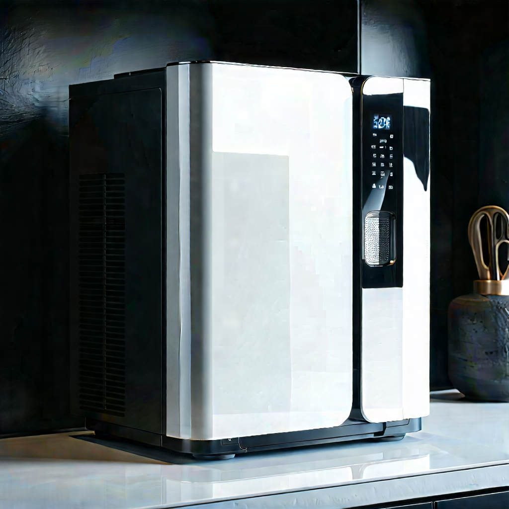 Innovative Smart Appliance Design With White Black