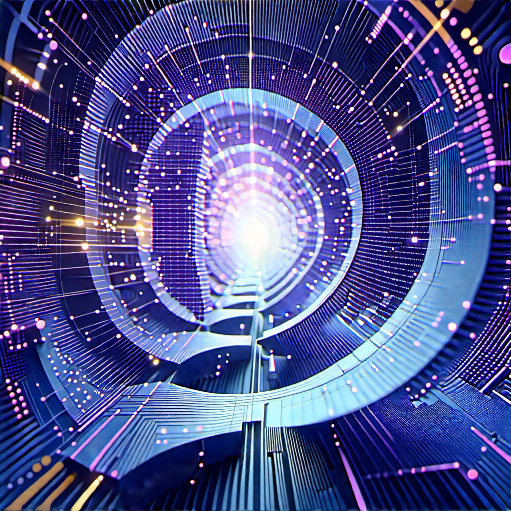 Close-up of sensor array