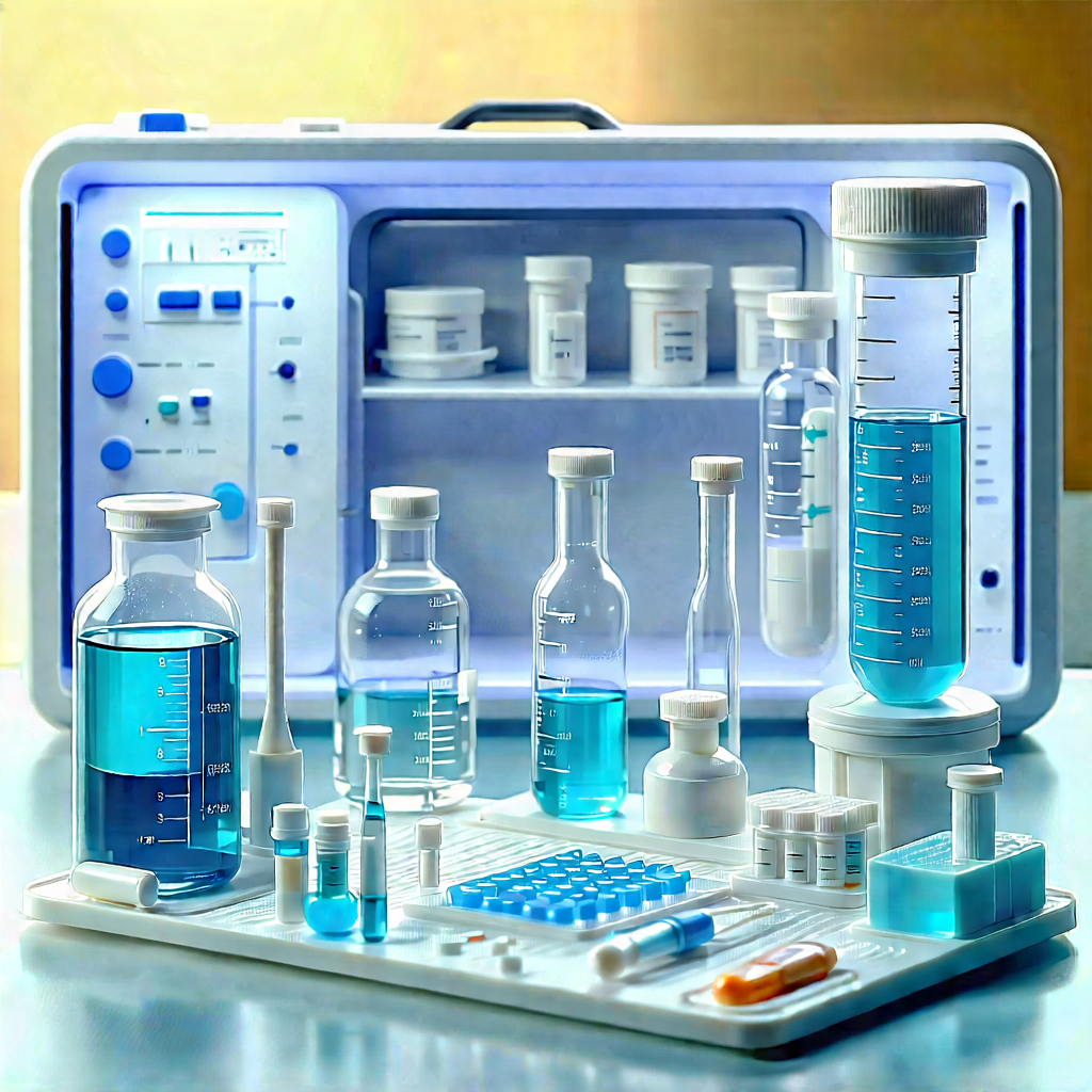Healthcare technology in (modern:1.13) laboratory