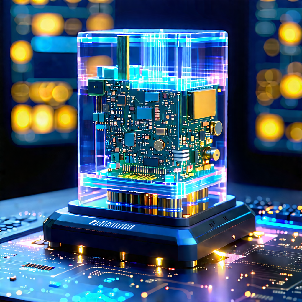 Quantum computer with laser scanning