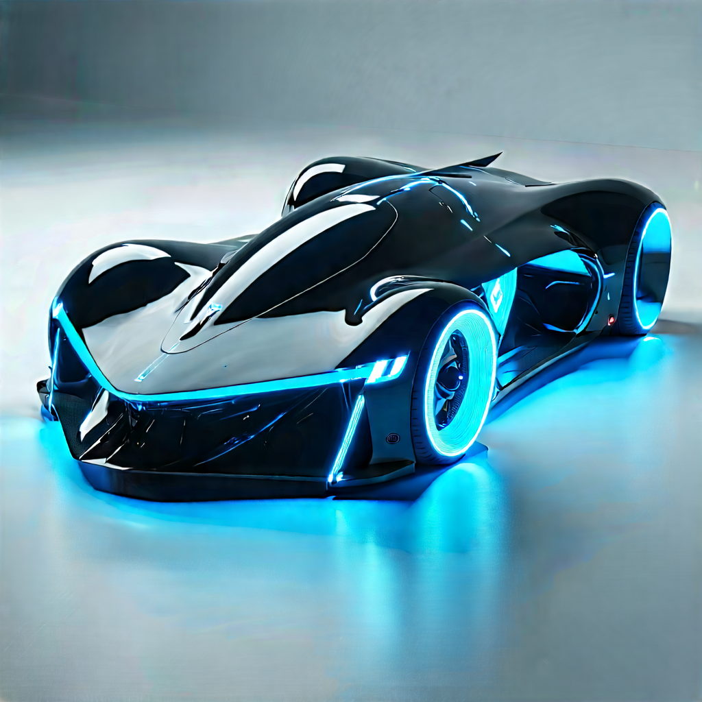Innovative Electric Vehicle Design With Futuristic Sleek