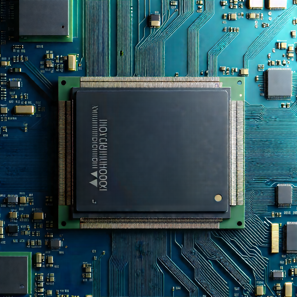 Close-up of memory module