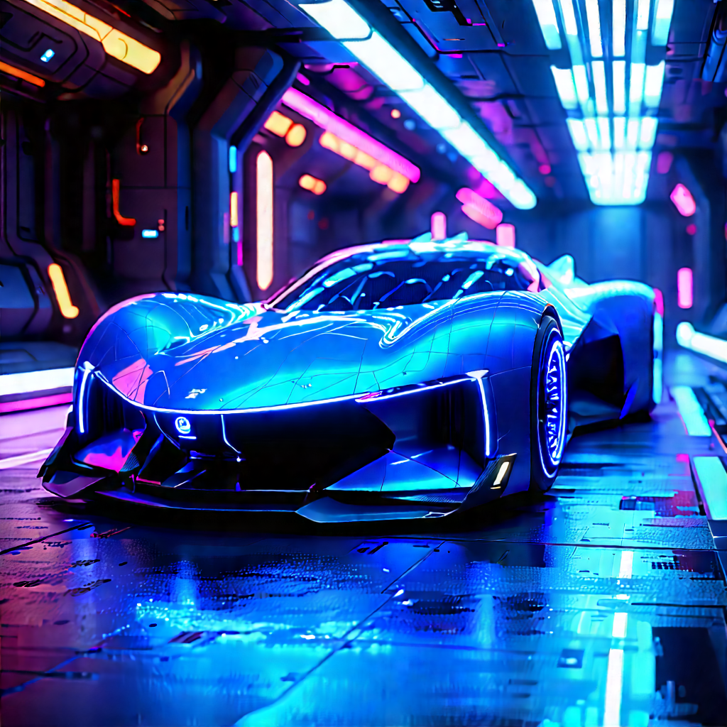 Innovative Electric Vehicle Design With Image, There