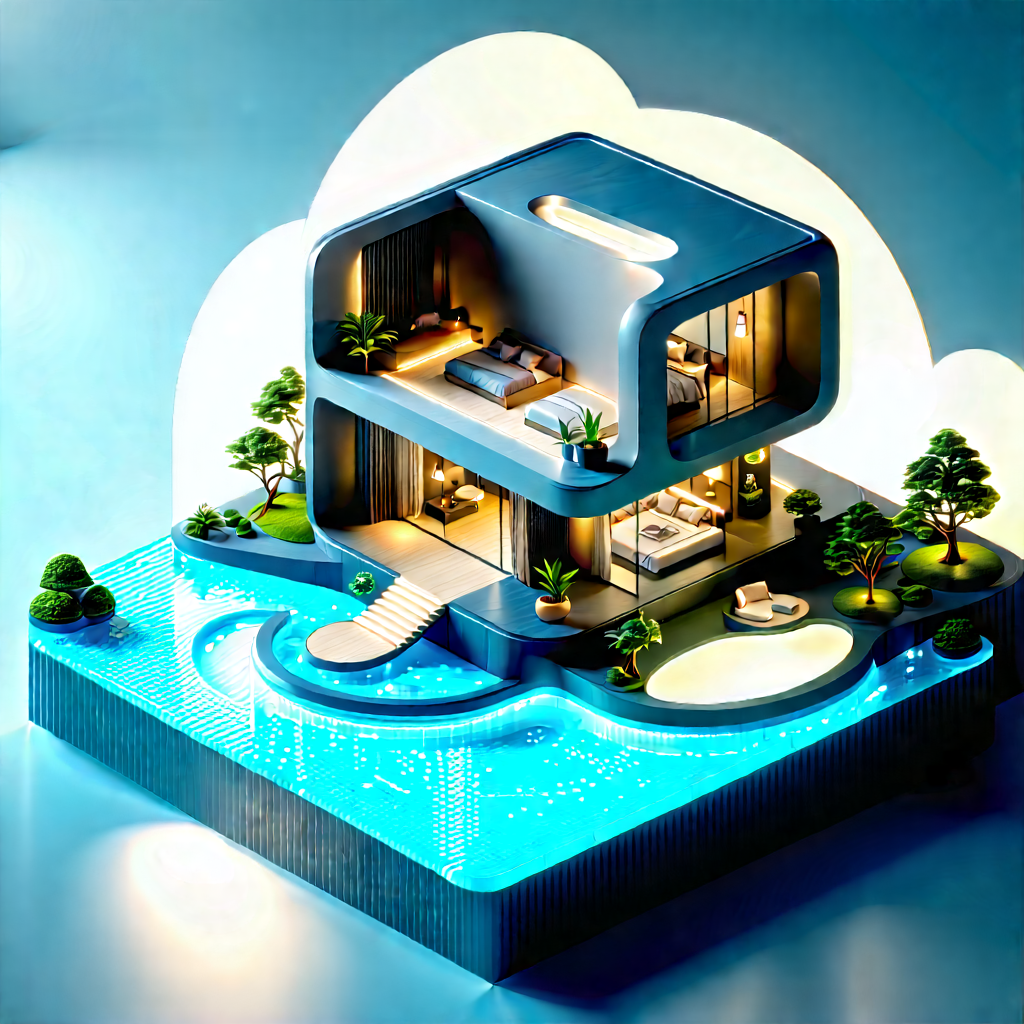 Futuristic smart home