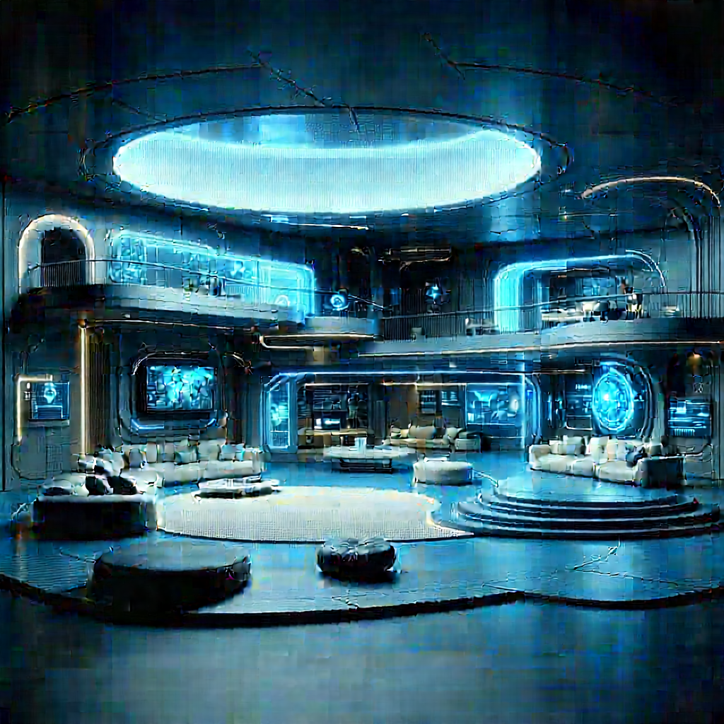 Futuristic smart home