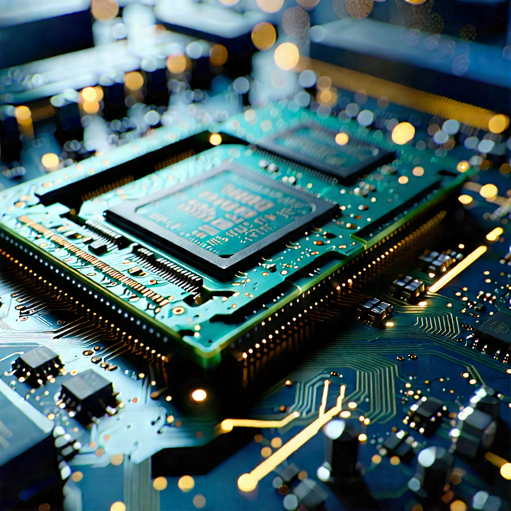 Close-up of memory module