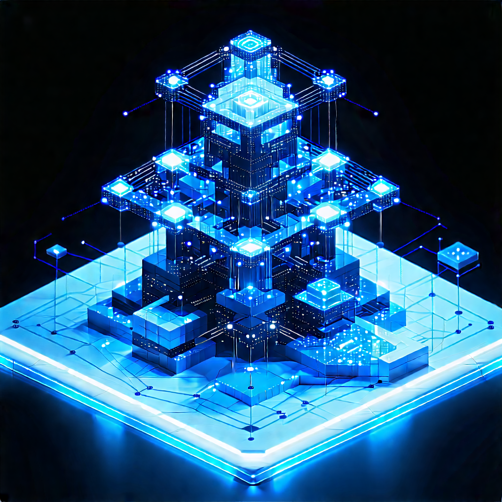 Blockchain network visualization
