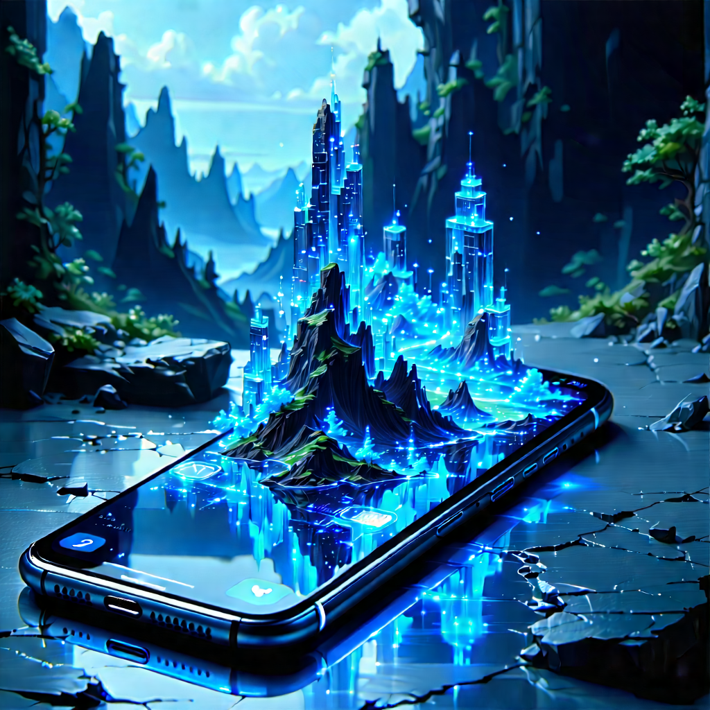 Smartphone With Holographic Display With Cell Phone