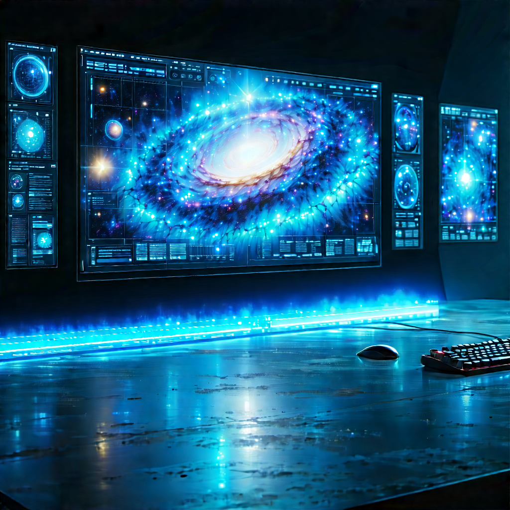 Entertainment Technology In Research Center With Image, There
