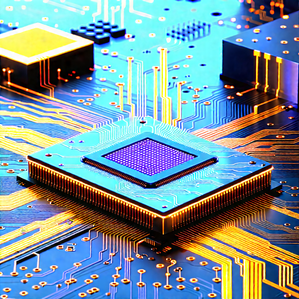 Microchip with data streams