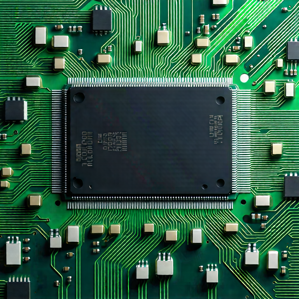 Close-up of memory module