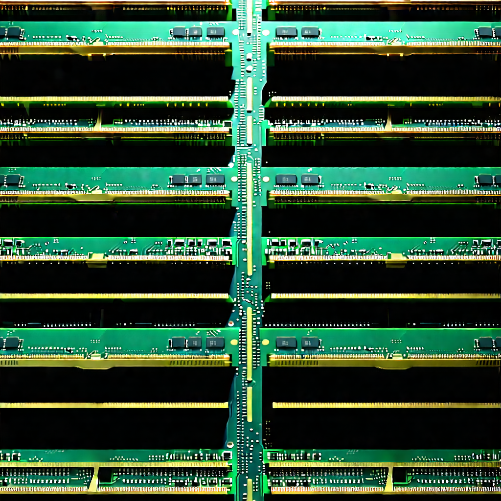 Close-up Of Memory Module With Large Number