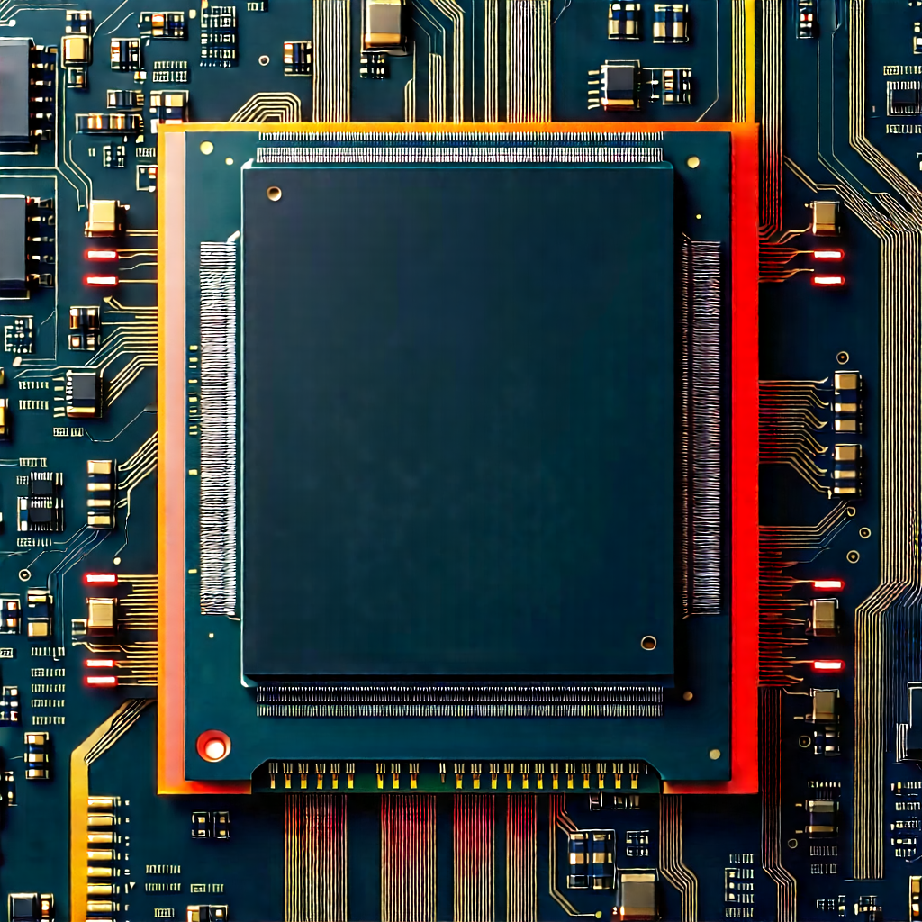 Close-up of memory module