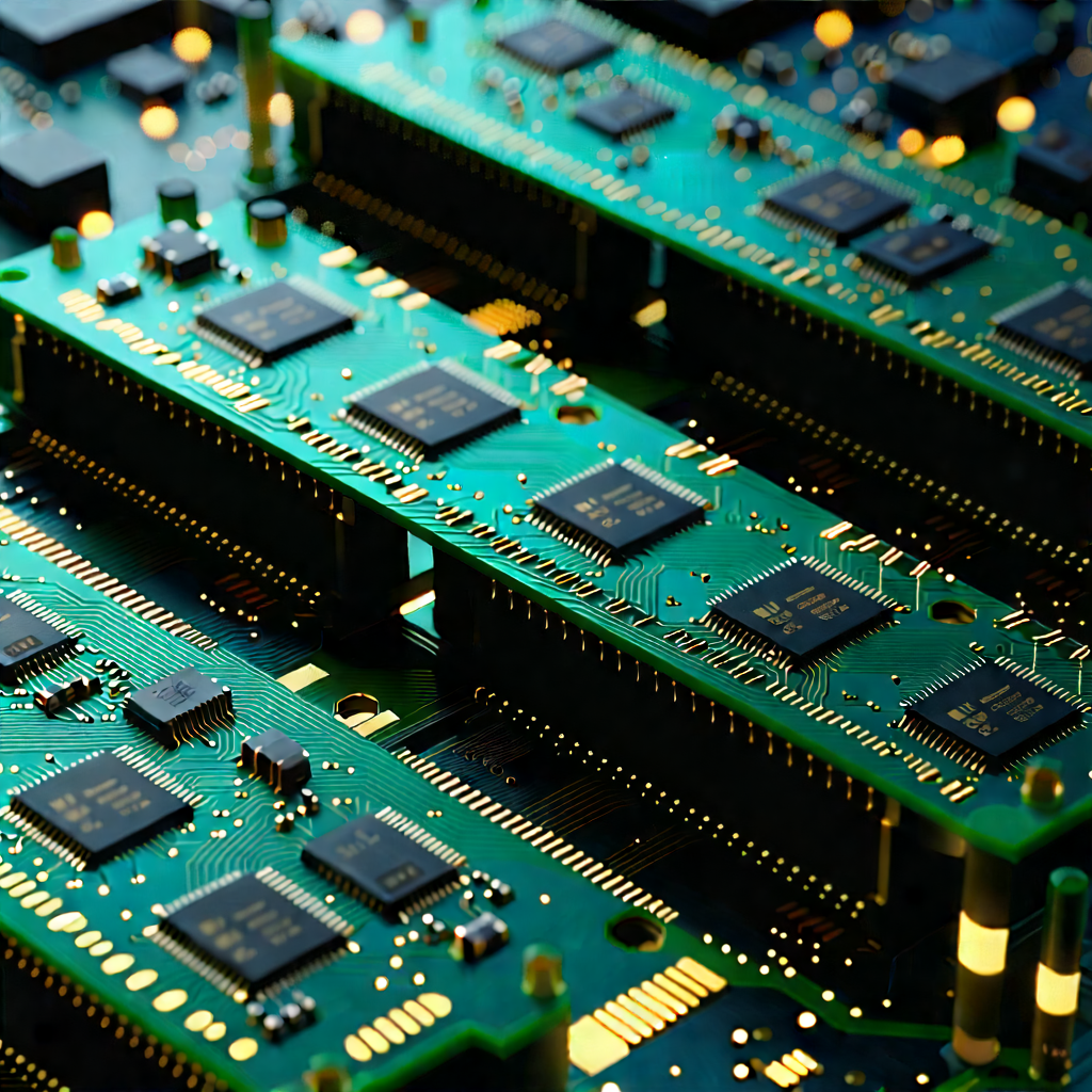 Close-up of memory module