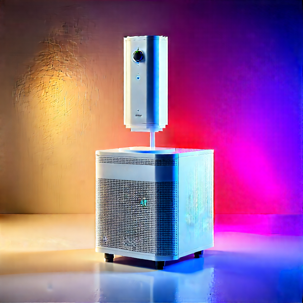 Innovative Smart Appliance Design With White Blue