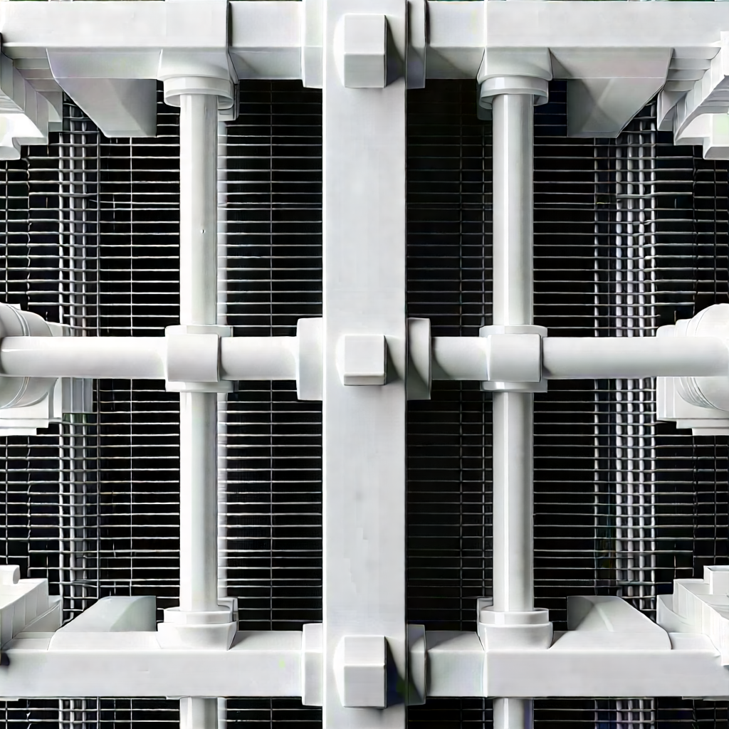 Close-up of cooling system