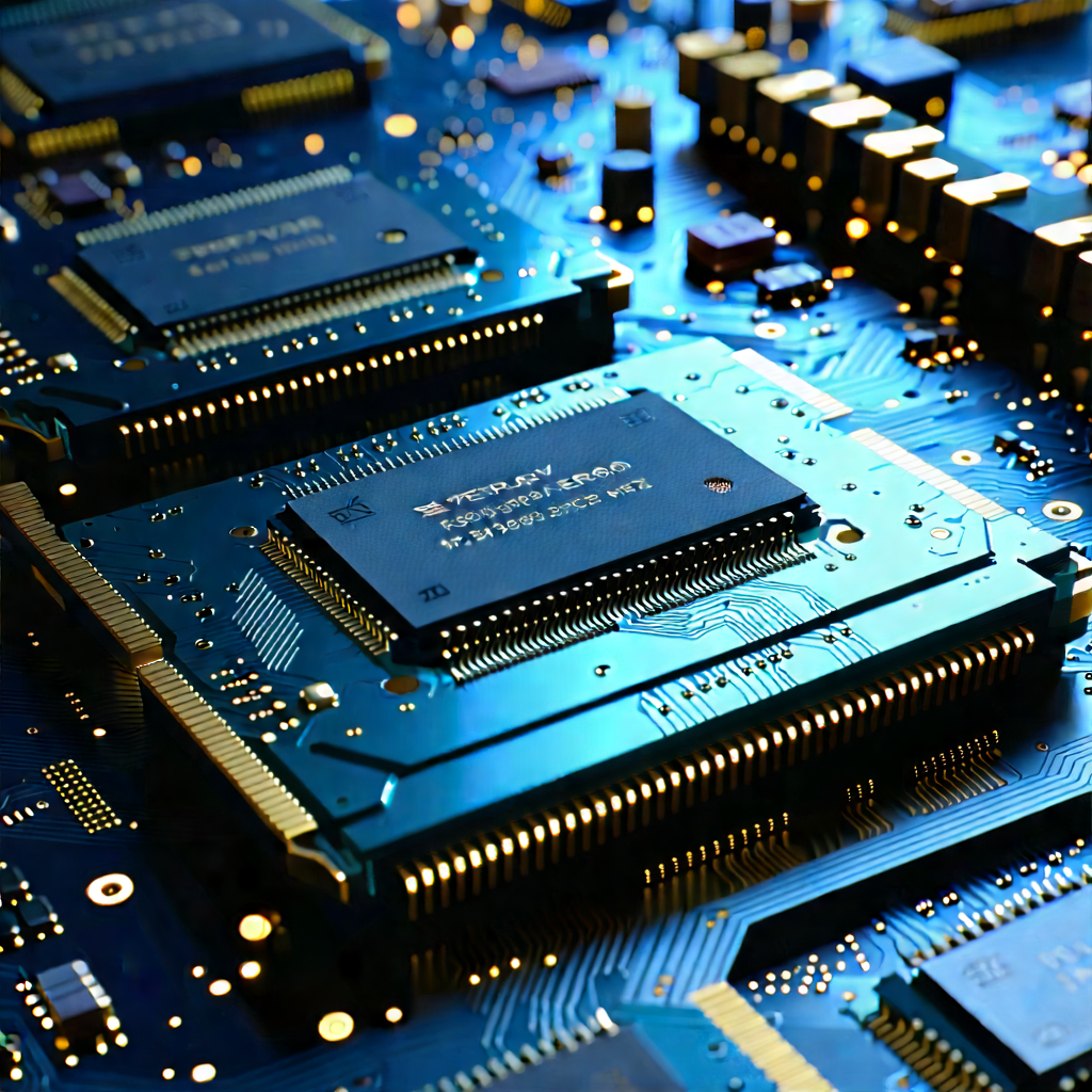 Close-up of memory module