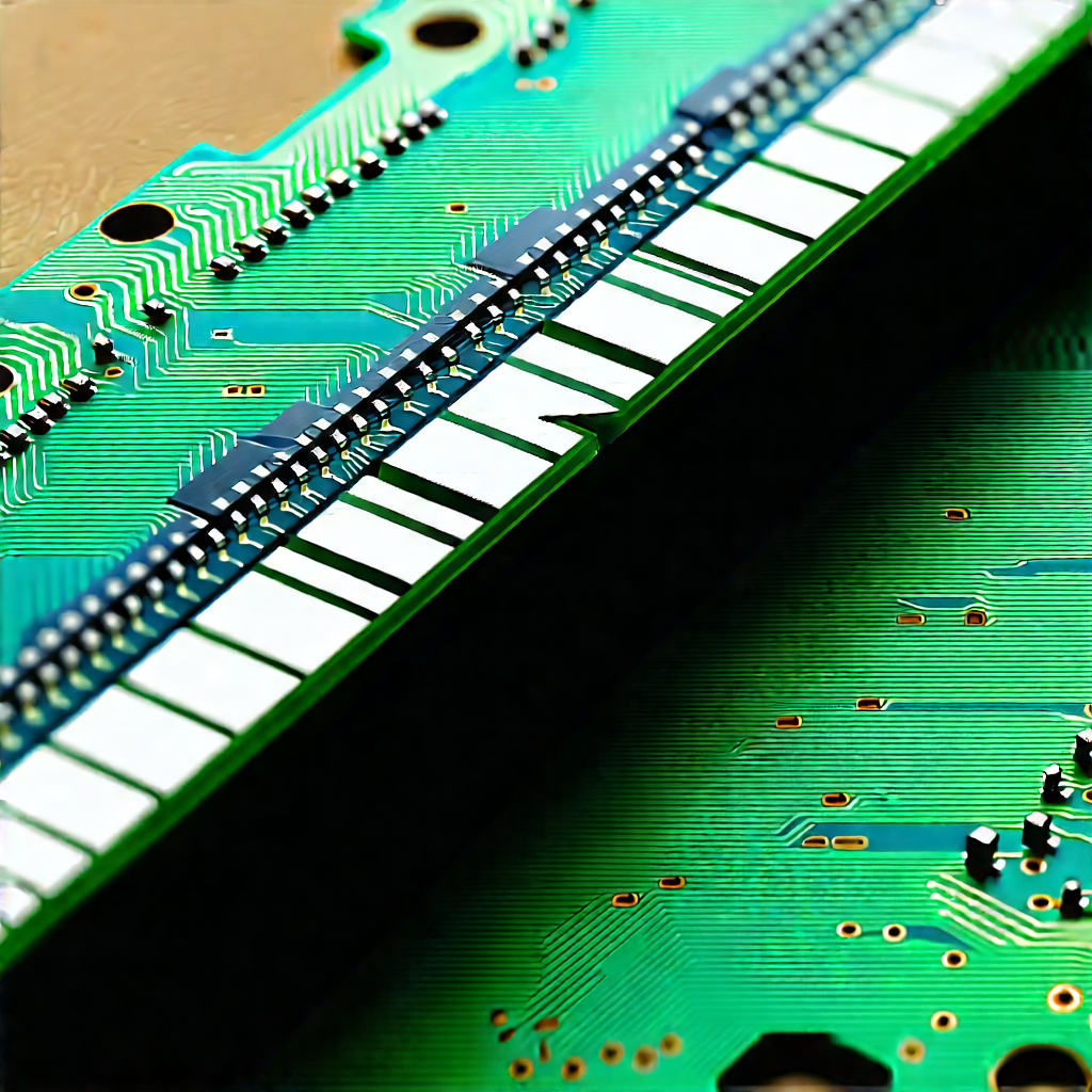 Close-up of memory module