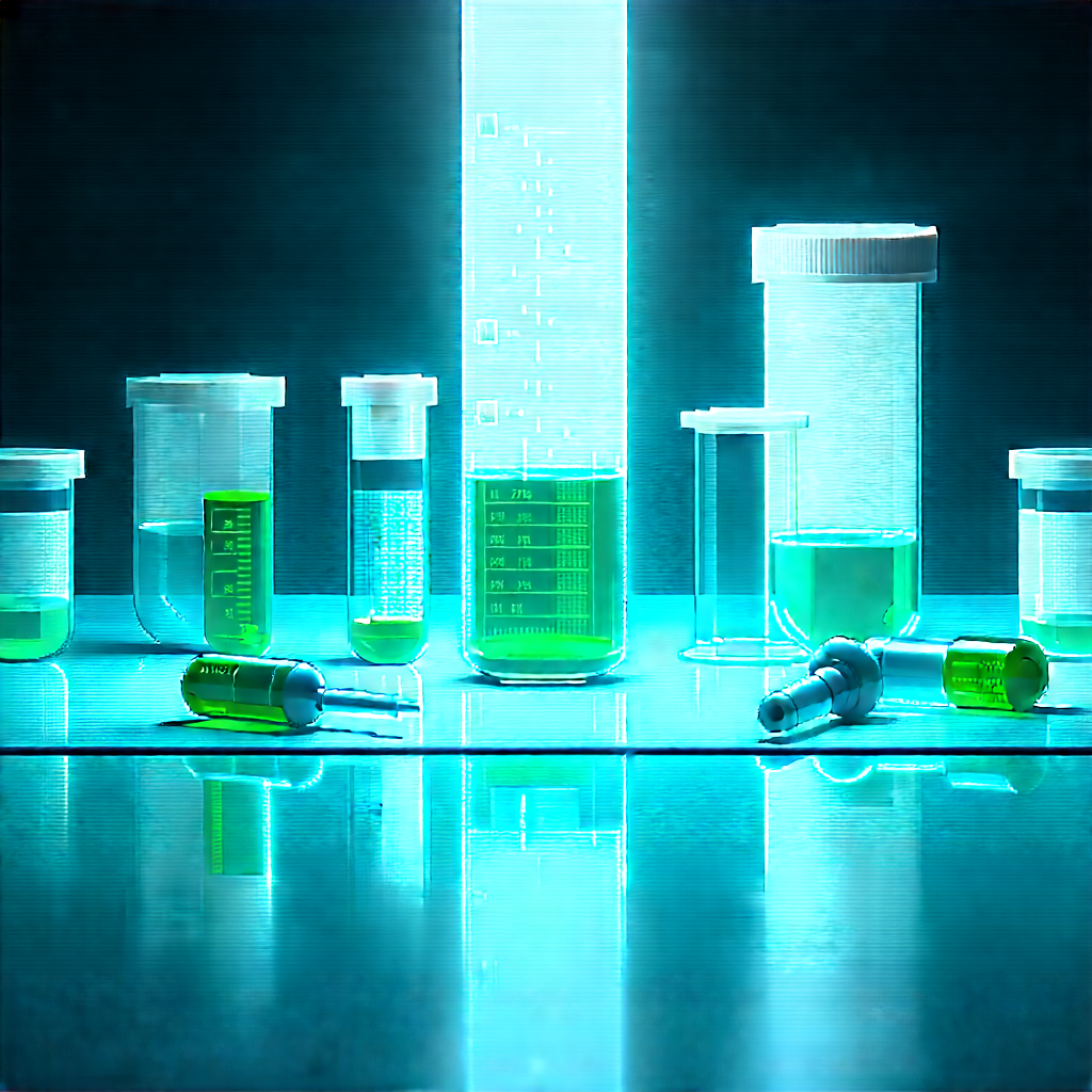 Healthcare Technology In Modern Laboratory With Table Variety