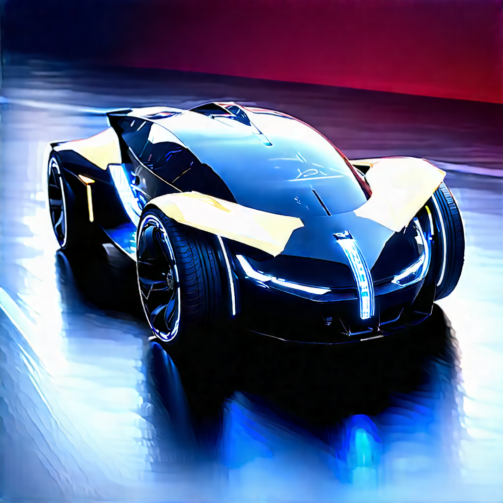 Innovative Electric Vehicle Design With Futuristic Sleek