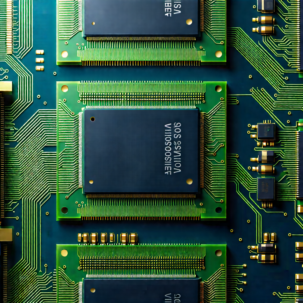 Close-up of memory module