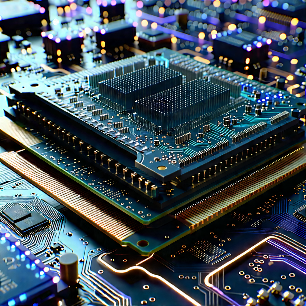 Close-up of memory module