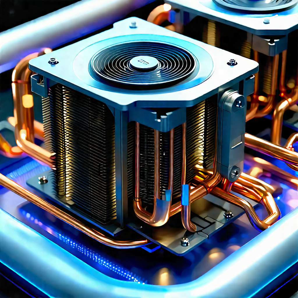 Close-up of cooling system