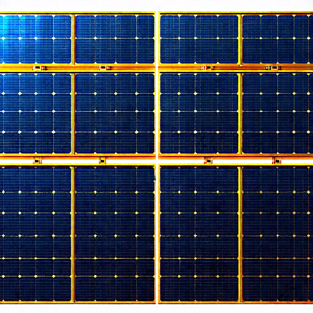 Solar panel with laser scanning