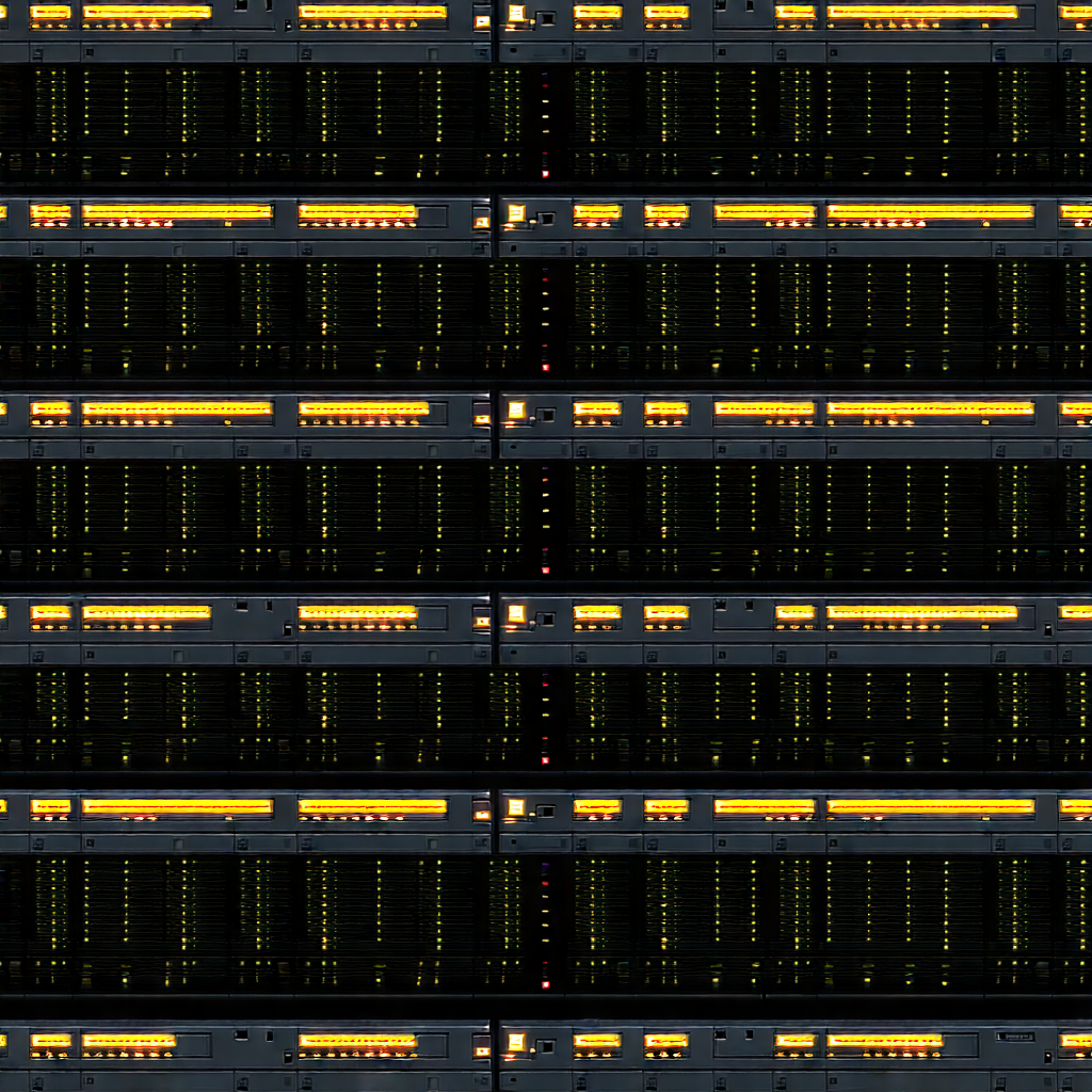 Close-up of sensor array