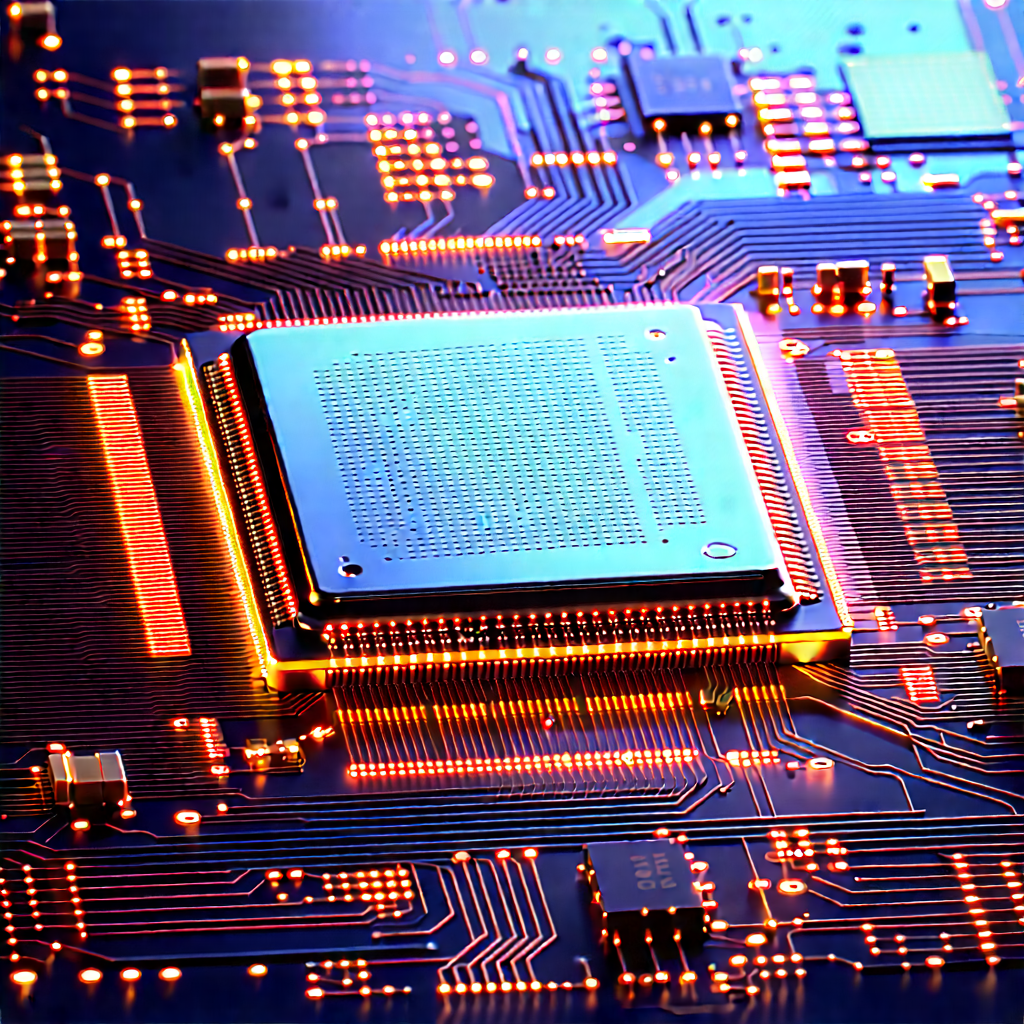 Microchip with digital particles