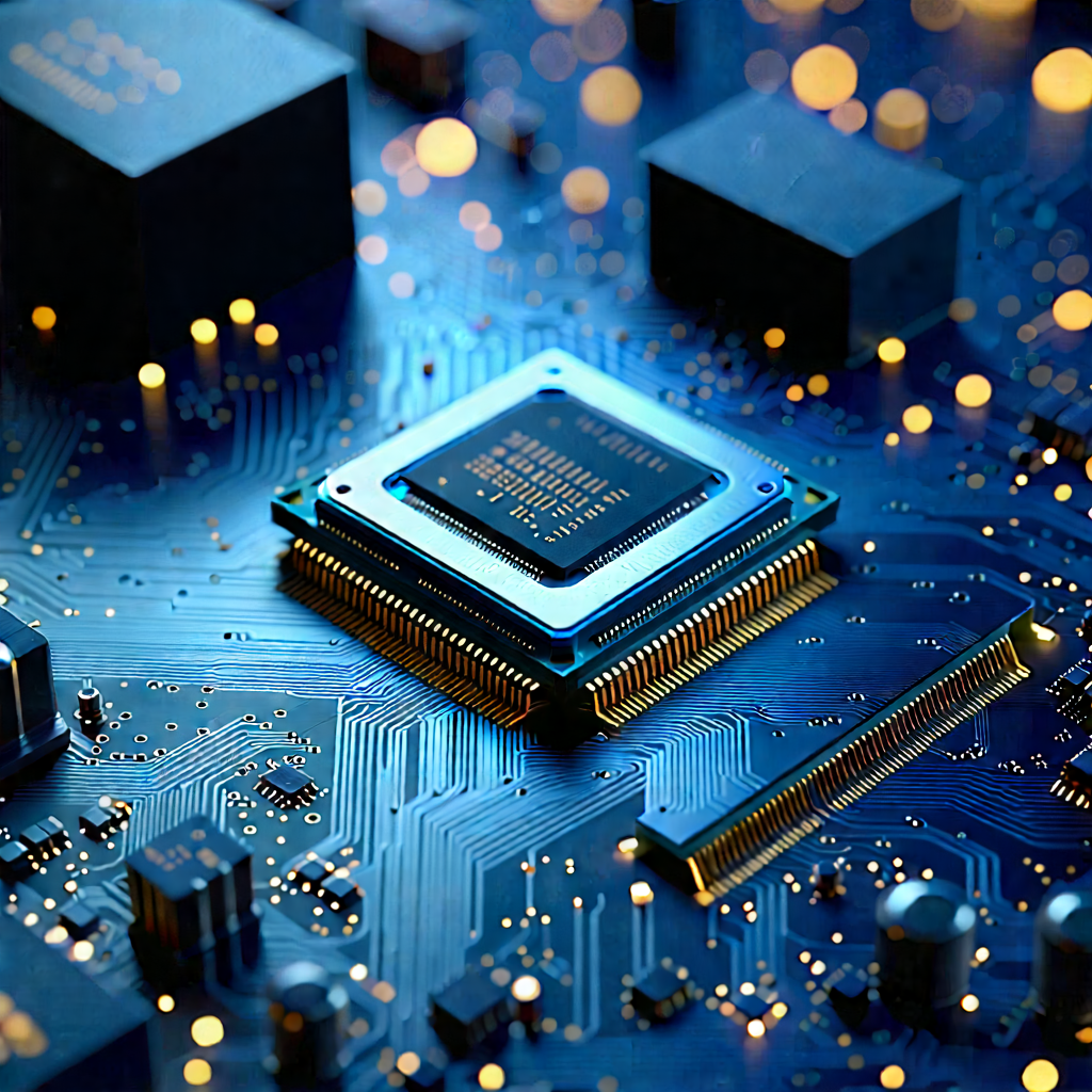 Close-up of memory module