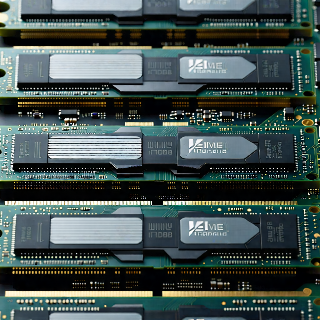 Close-up of memory module