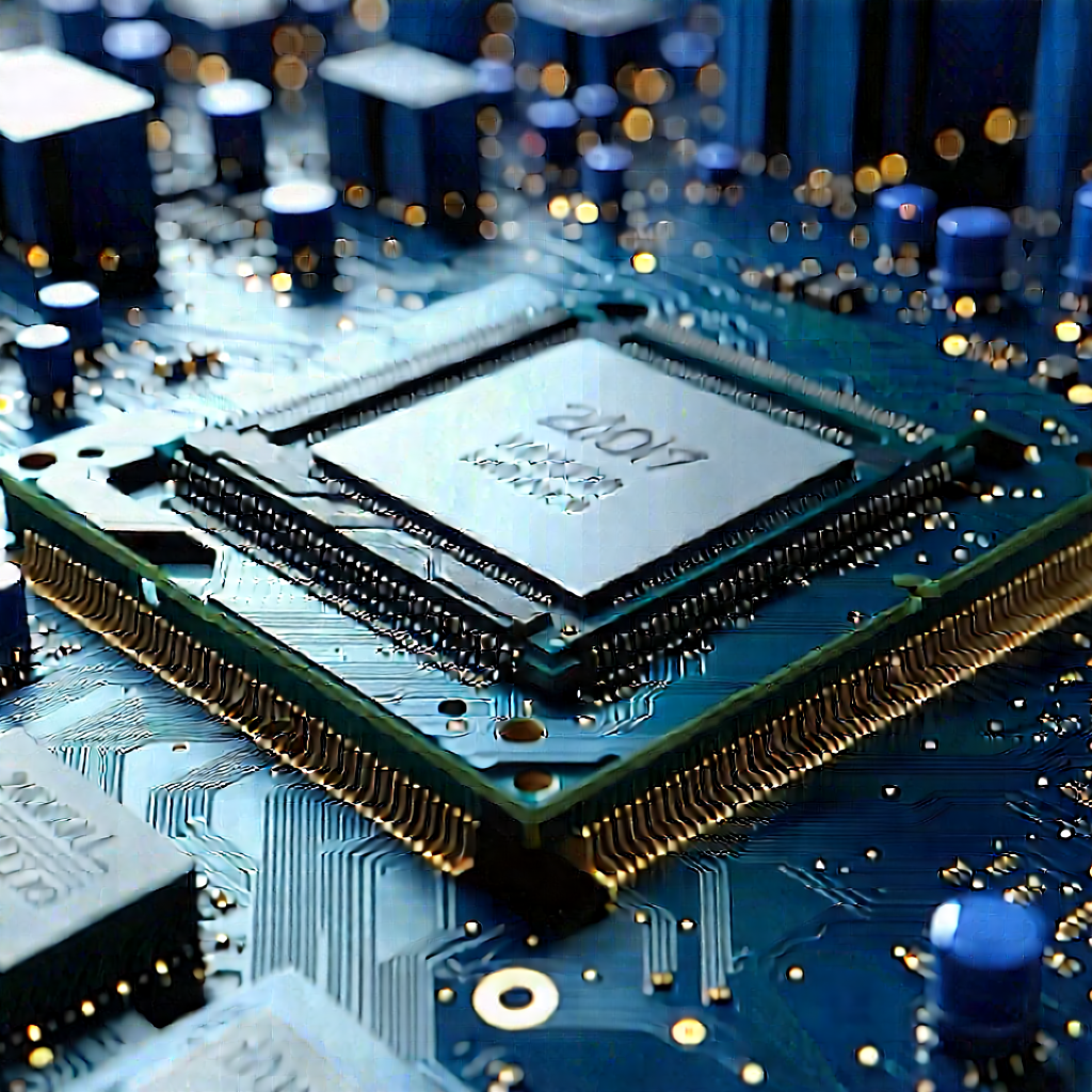 Close-up of memory module
