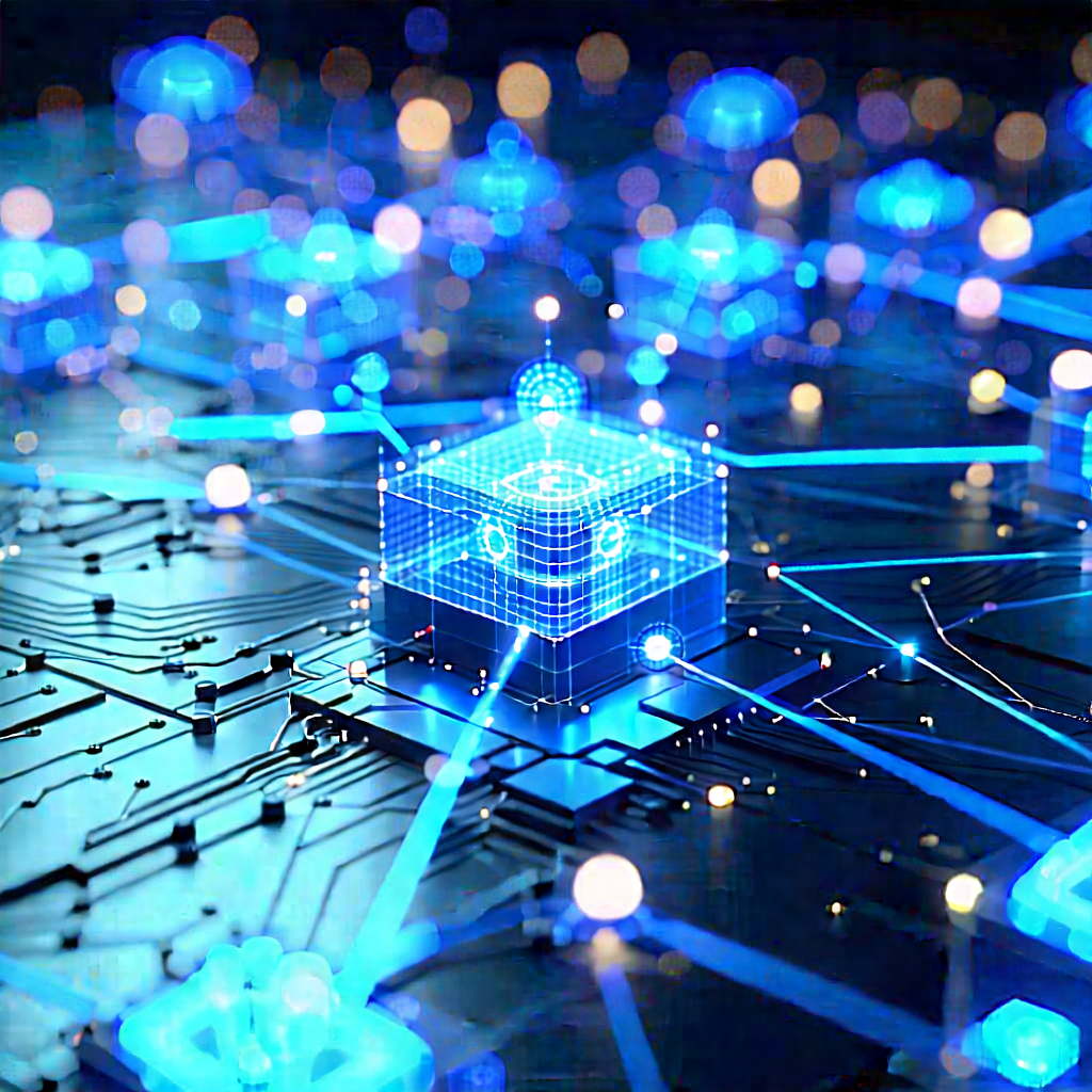 Blockchain network visualization
