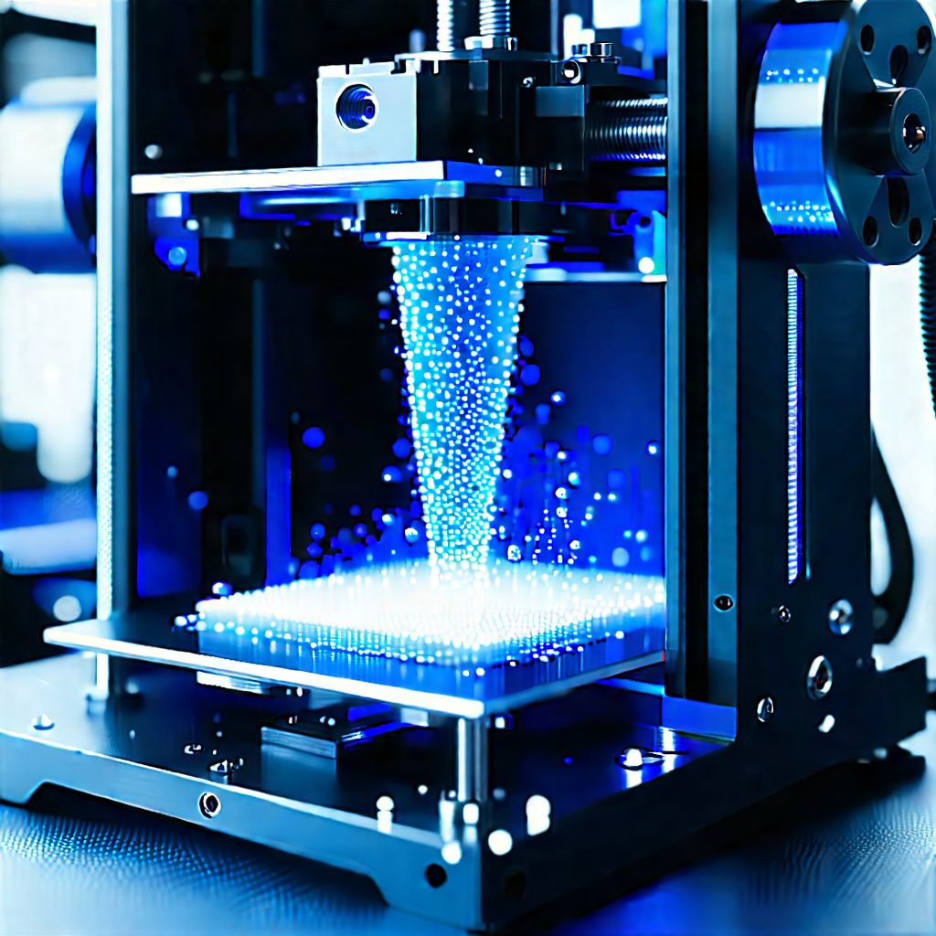 3d printer with digital particles